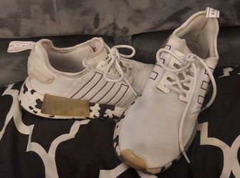 Adidas NMD R1 Sneakers White Camo Sole Size 7.5 - White