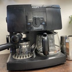 Krups Duel Espresso And Coffee Machine