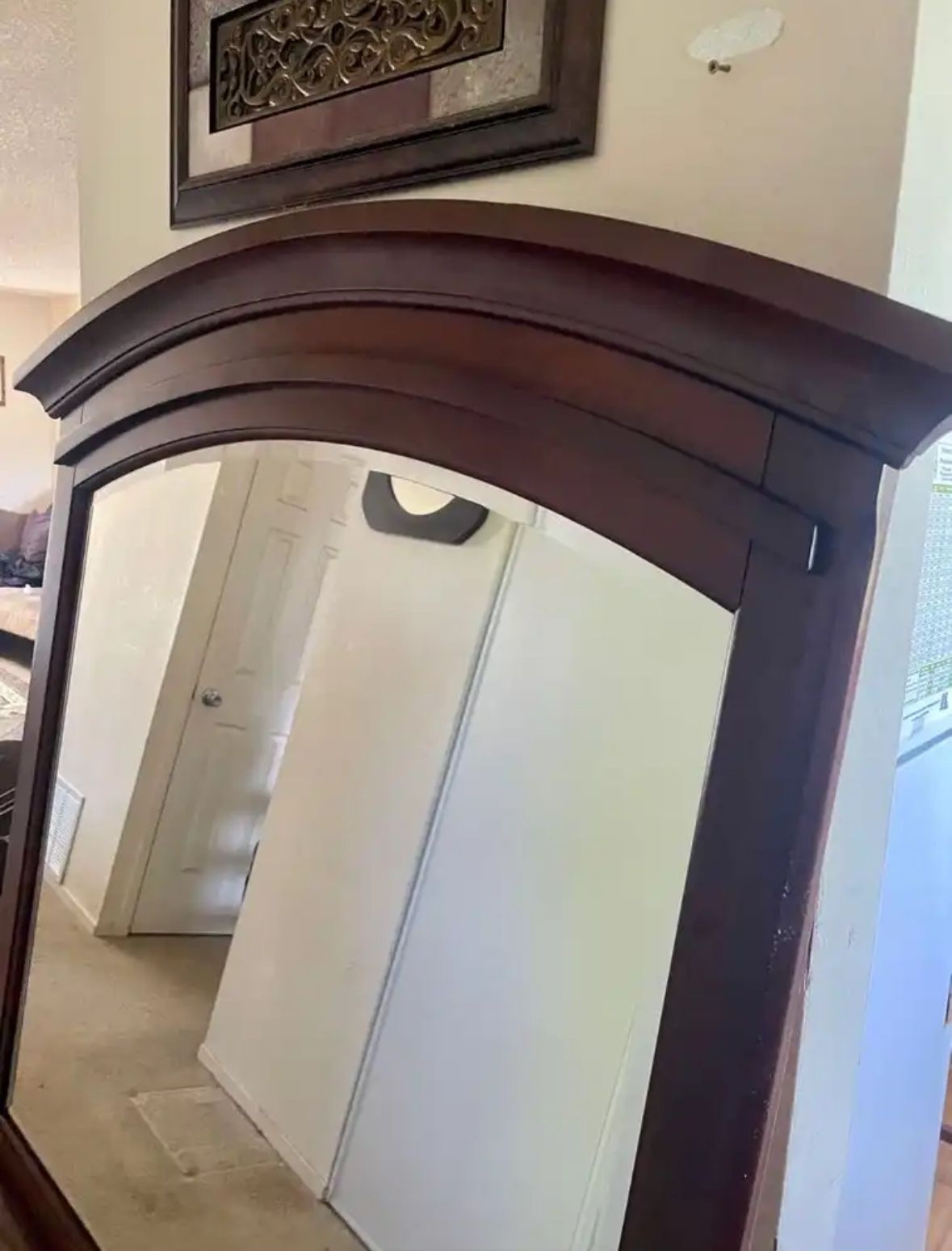 Premium Wooden Dresser Mirror
