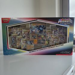 Prismatic Evolutions Lucario ex & Tyranitar ex Premium Collection