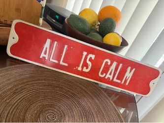 Vintage sign