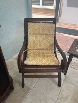 Teak chairs