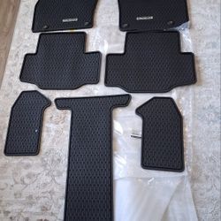 Genuine MAZDA CX-90 2024- 2025 All Weather Mats (KMS7V0350) - Captain Seats