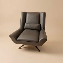 Restoration hardware Luke Leather Armchair