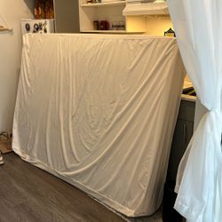 Full Mattress And Metal Bedframe 