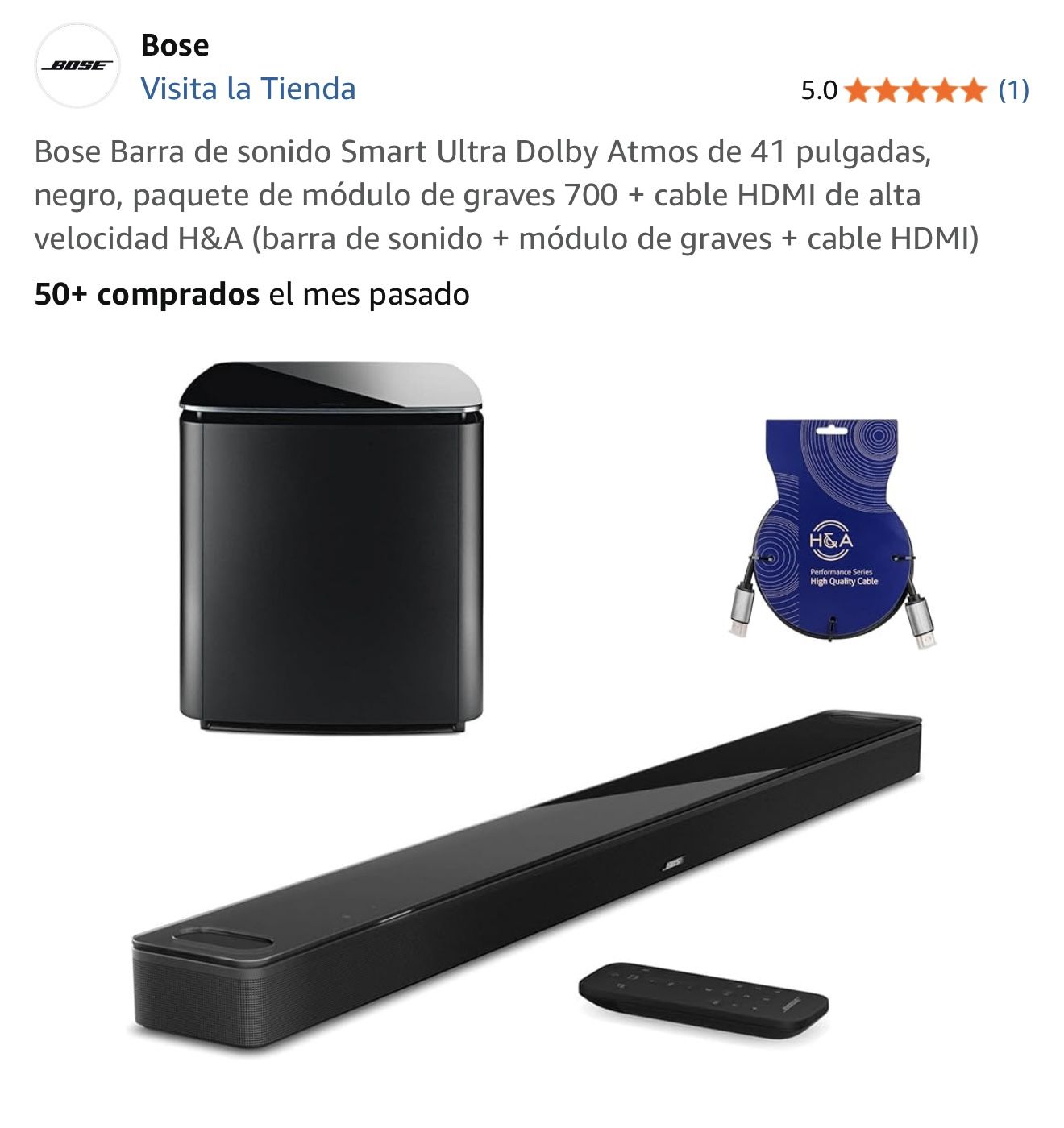 Sistema Bose Para TV