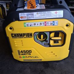 Champion 4500-Watt Dual Fuel Rv Ready Portable Inverter Generator With Quiet Technology And CO Shield