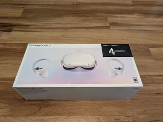 Meta Quest 2 VR Headset + Controllers & 25-Foot Link Cable
