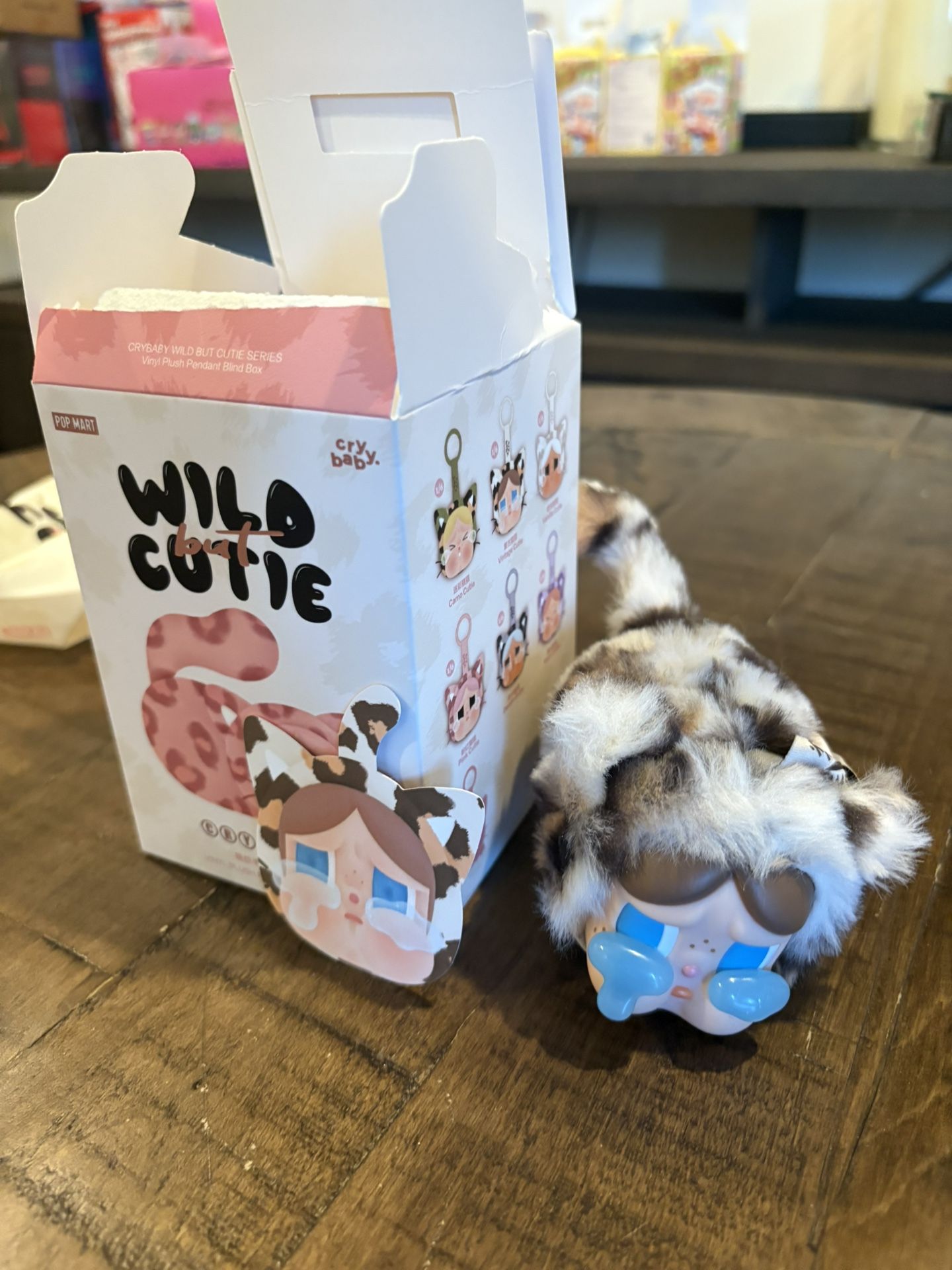 Pop Mart Crybaby Wild but Cutie Series Vintage Cutie Vinyl Plush Pendant