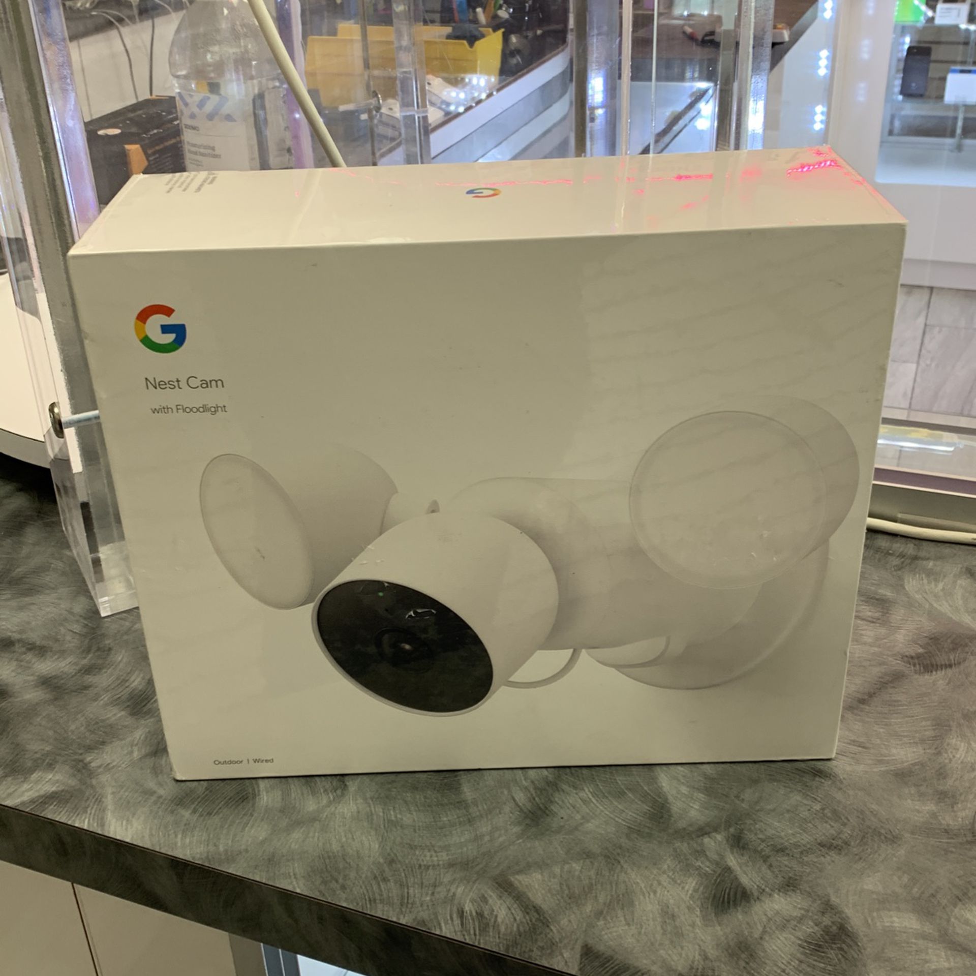 Google Nest Cam With Floodlight Outdoor Wired Brand New In Box
