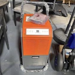 New COSTWAY 163 Pints Commercial Dehumidifier, 4500 Sq.Ft Crawl Space Dehumidifier with Drain