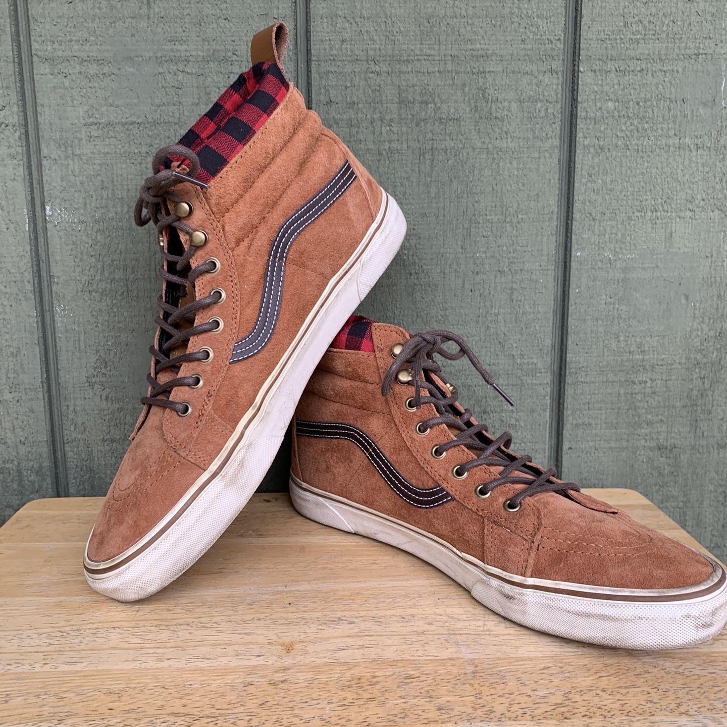Vans scotchgard clearance red