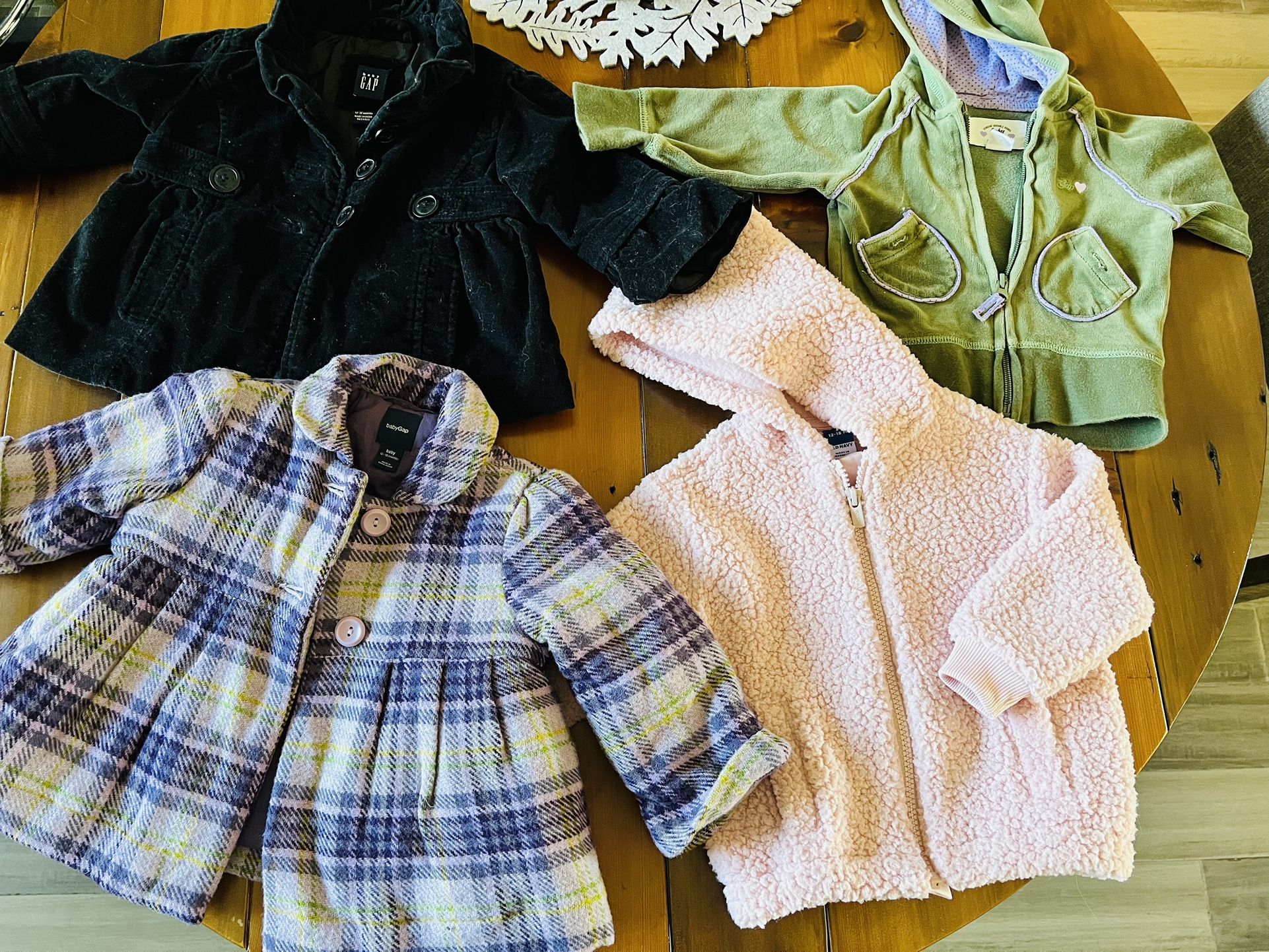 Baby Gap Coats and Old Navy Fleece (12-18 Months)