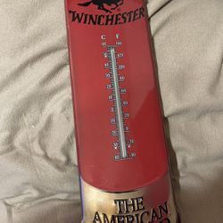 Shotgun Shell Winchester Thermometer 