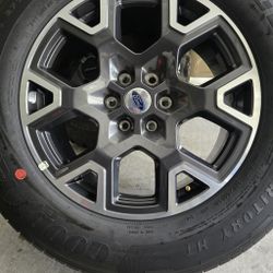4 New 2025 FORD F150 20" RIMS&TIRES $1500