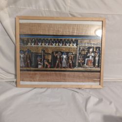 Authentic Egyptian Papyrus Painting 