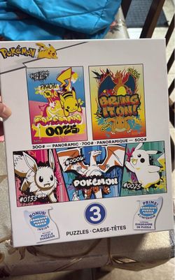 Pokémon puzzle set