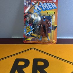 NEW 1993 Marvel The Uncanny X-Men Gambit Action Figure by Toy Biz MOC