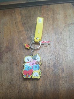 BT21 Character Group Keychain