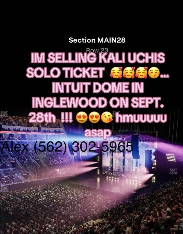 One Concert Ticket