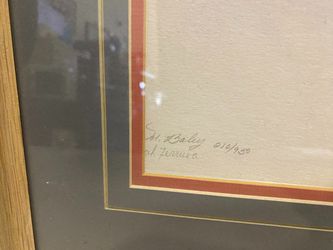 Framed Carousel Watercolor Art Print