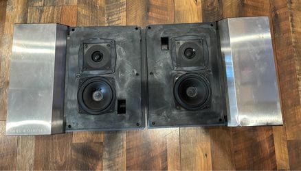 Bang & Olufsen BeoVox 6716 Wall or Freestanding Speakers 90watt 8 Ohm (untested) Speakers were in storage and untested