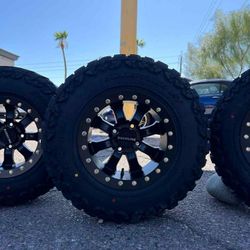 14x8 RZR Wheels And Tires 27 8.50 14