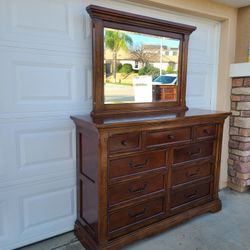 Dresser And Mirror
