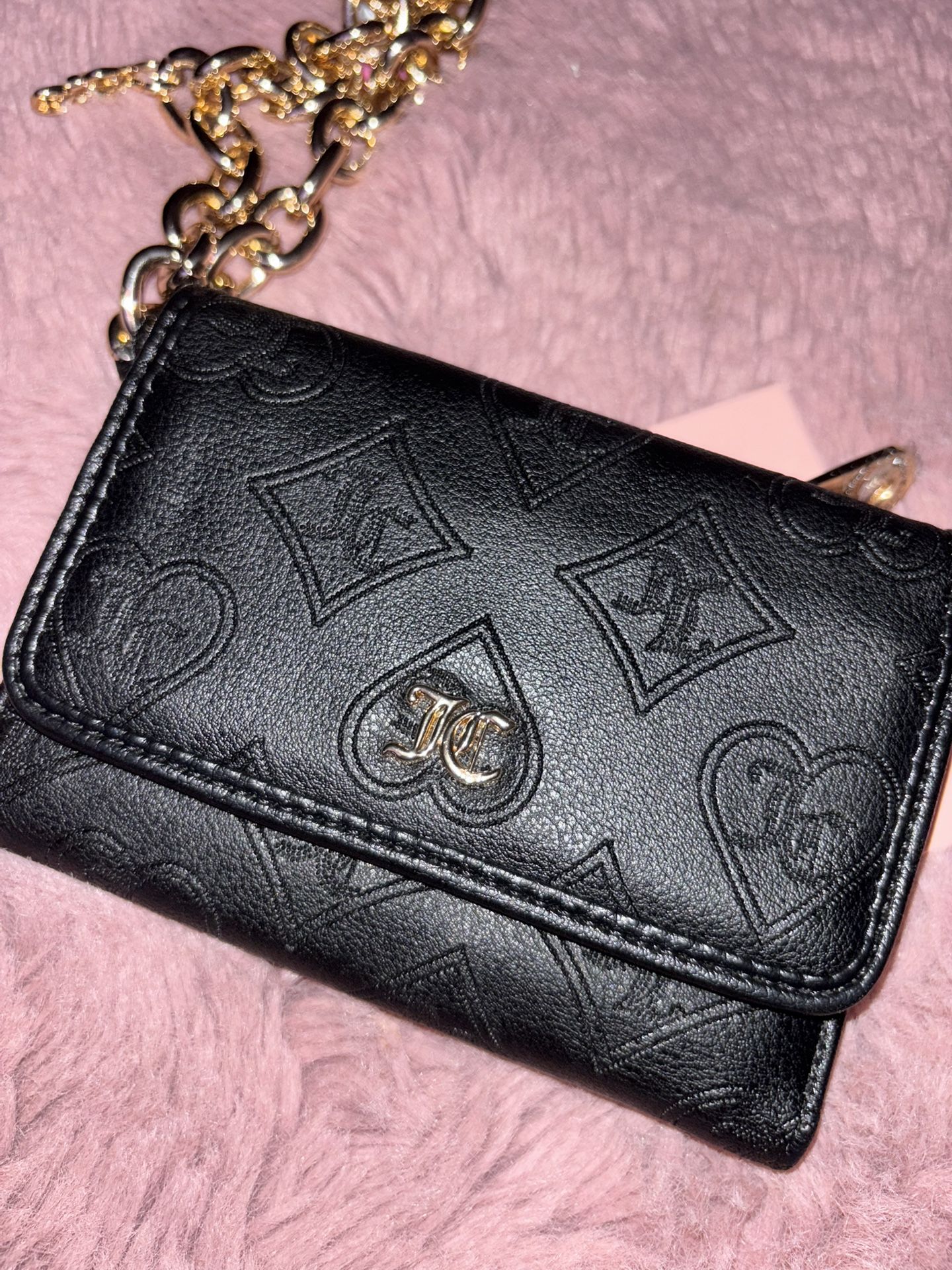 Juicy Couture Top Notch Sided Trifold Wallet