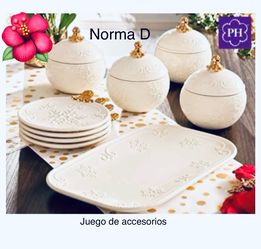 Juego de accesorios nuevos en sus cajas 🌺princess house 🌺
