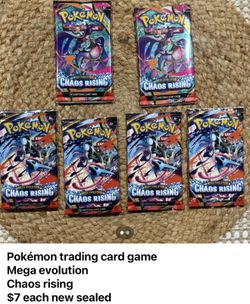 Pokémon $7 Each New Sealed