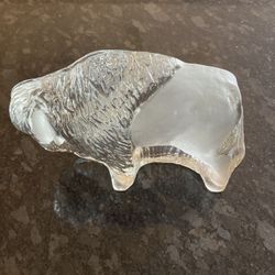 Viking Glass American Bison 
