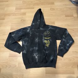 Twenty One Pilots Hoodie Sweatshirt Bandito Bleach Bomb Distressed Men XSmall