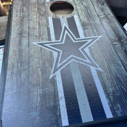 Cowboy Corn Hole Board