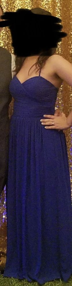 Royal blue dress