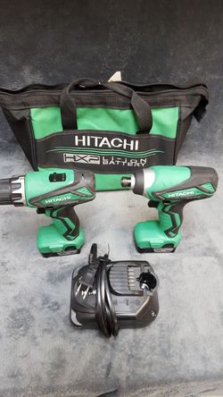 Hitachi drill set