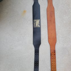 Vintage Everlast & Golds Gym Weight Belts