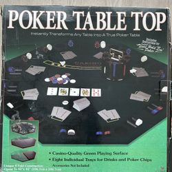 Poker Table Top - Unused 