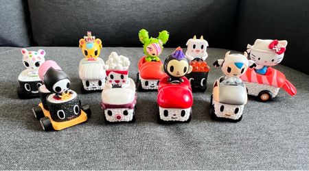 Tokidoki Sushi Car lots of 9 Including  Ultra Rare