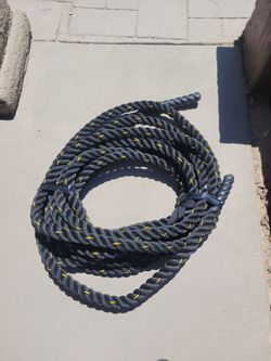 Crossfit battle rope 50ft like new