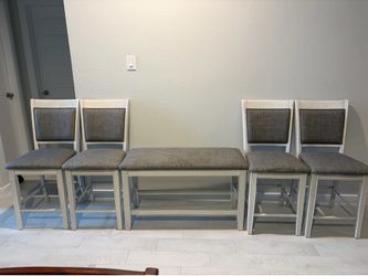 Dining table chairs