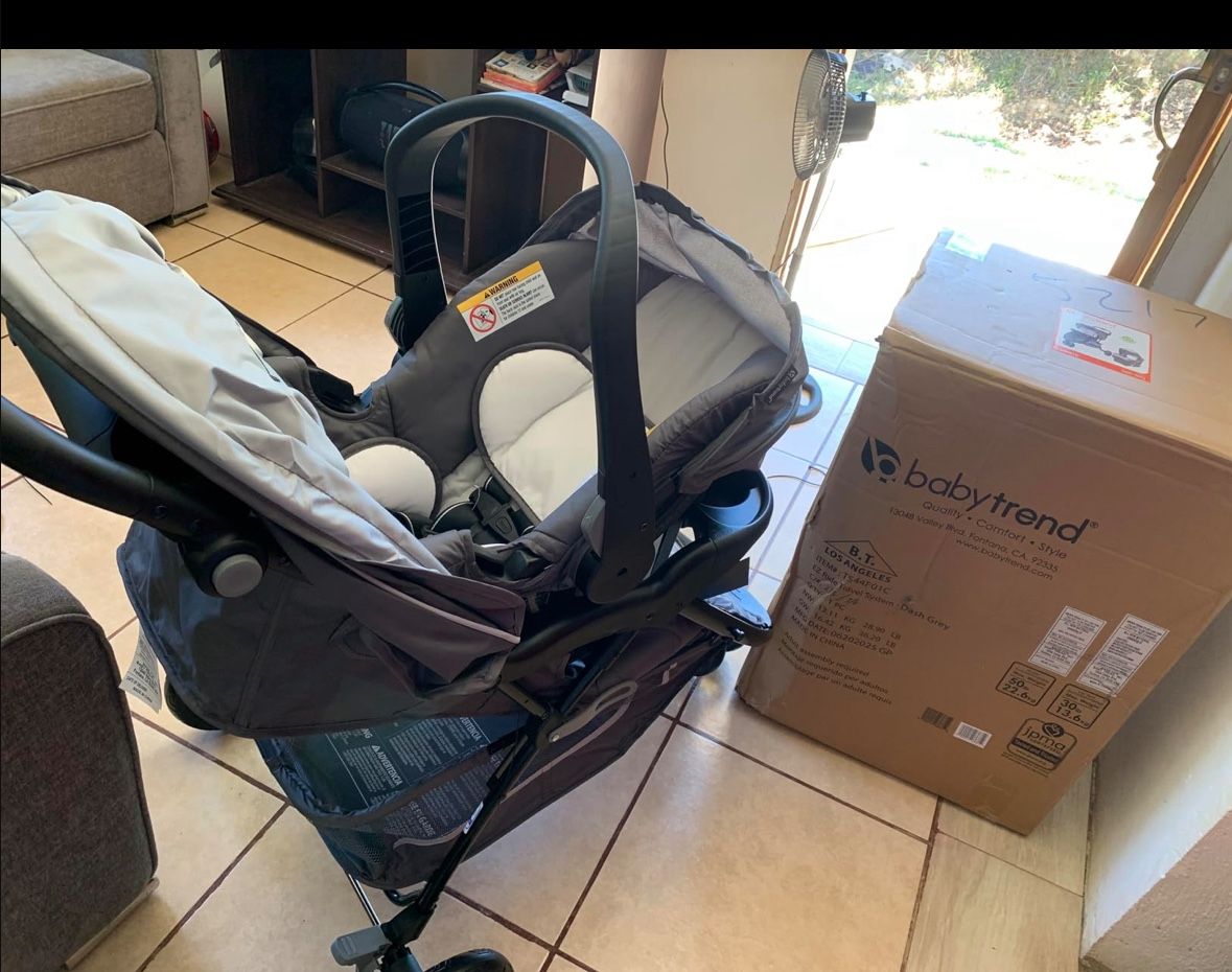 Baby Trend Journey Jogger Travel System, Stellar Grey