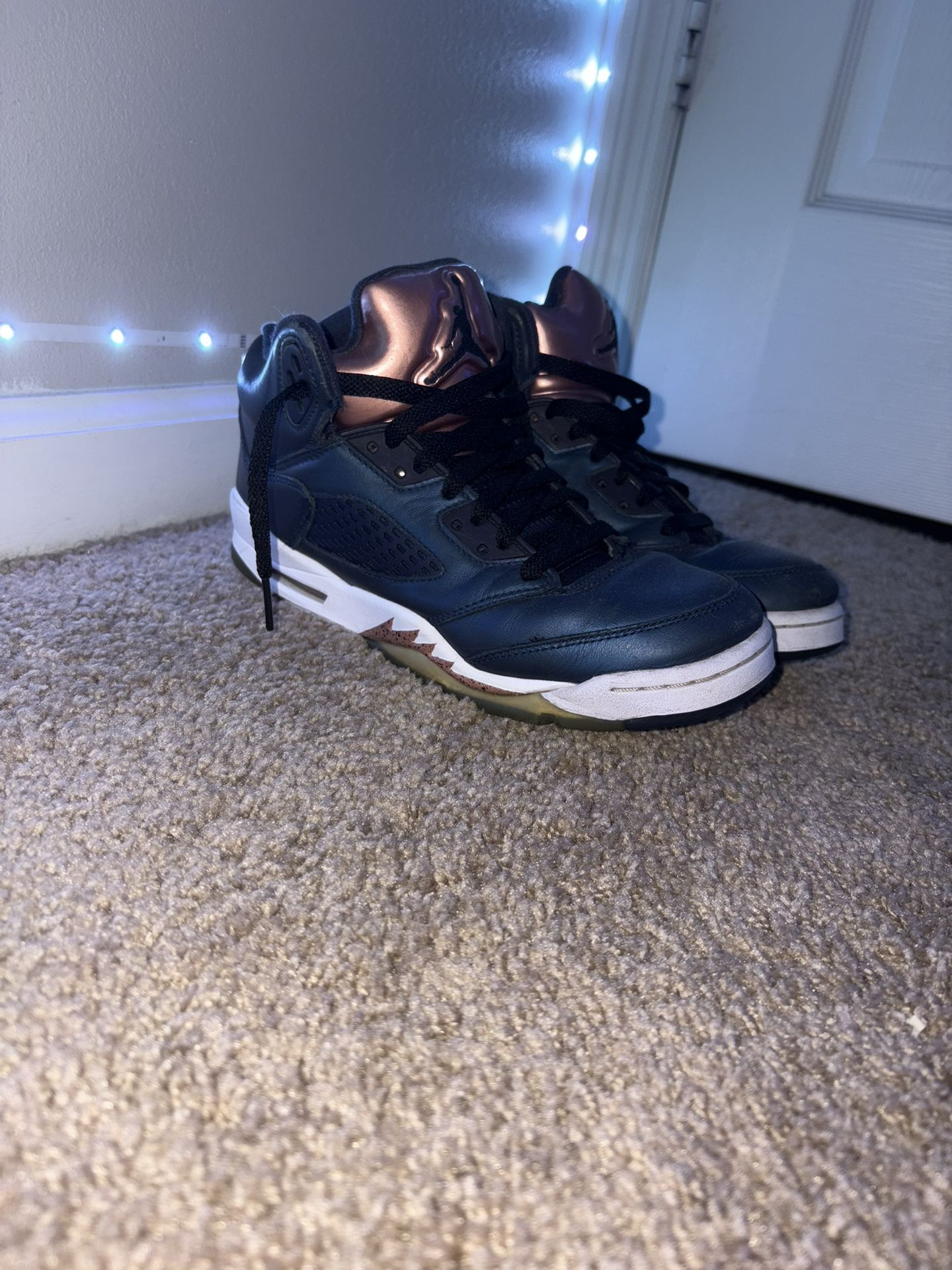 2016 Jordan 5 retro bronze toe