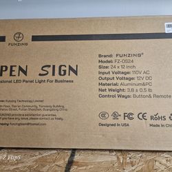Open Light Sign