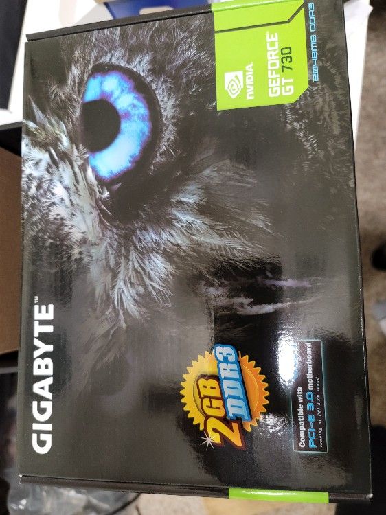 GIGABYTE GeForce GT 730 2GB PCI Express Graphics Card Black