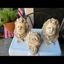 figuras de querubines/ángeles para pared