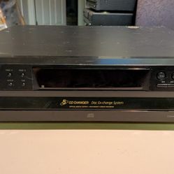 Sony CDP-CE375 5-Disc Carousel CD Player