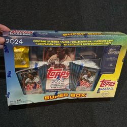2024 Topps Baseball Super Box Series 1