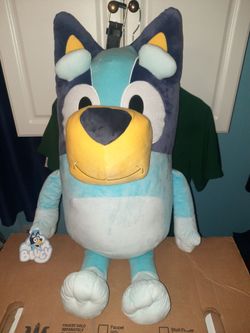 BRAND NEW HUGE Bluey My Size 32" Tall Super Soft Plush Toy for Ages 3+