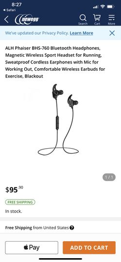 Phariser BHS-760 Bluetooth Headphones